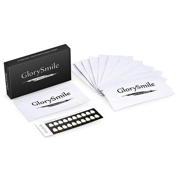 GlorySmile Teeth Whitening Coconut Charcoal Strips