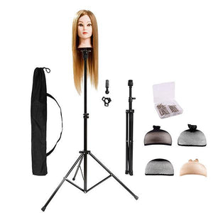 HYOUJIN Wig Stand Tripod Mannequin Head Stand