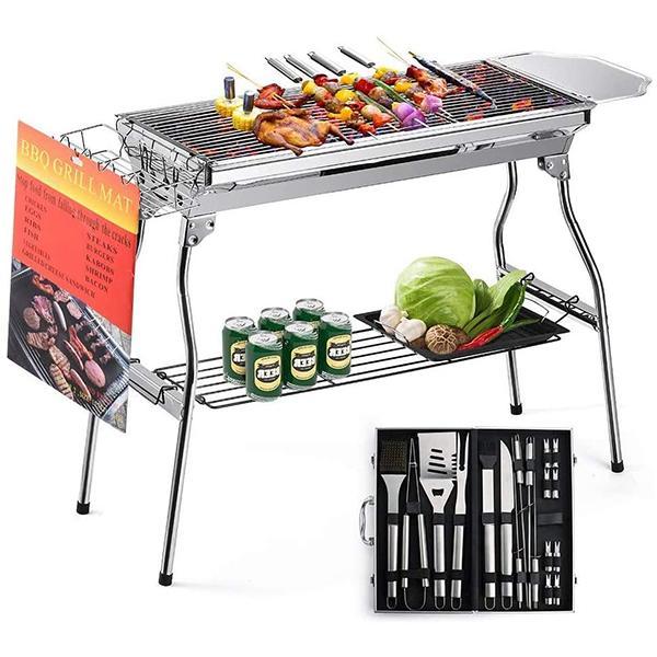 Portable Folding Charcoal BBQ Grill