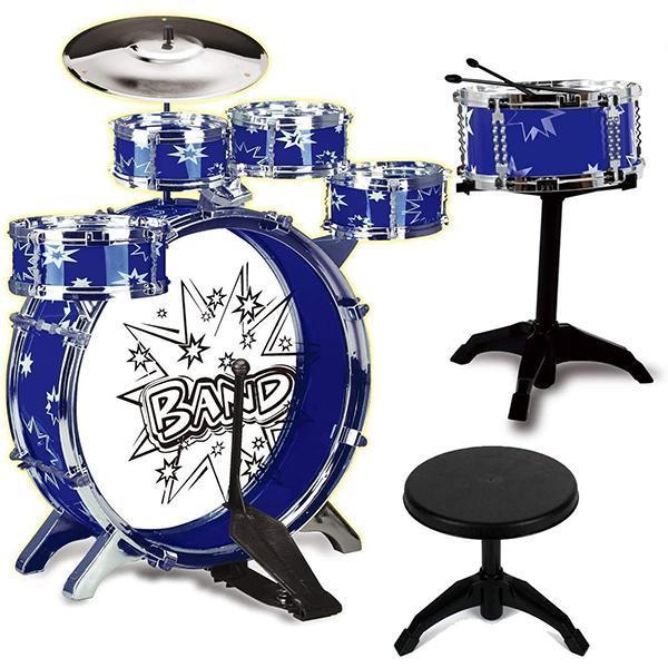 12 Piece Kids Jazz Drum Set